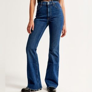 Abercrombie The 70’s Vintage Flare Ultra High Rise Jeans